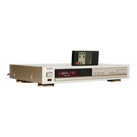 Denon TU-560 Operating Instructions Manual