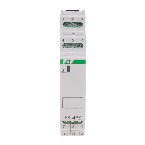 F&F PK-4PZ 24 V Manual