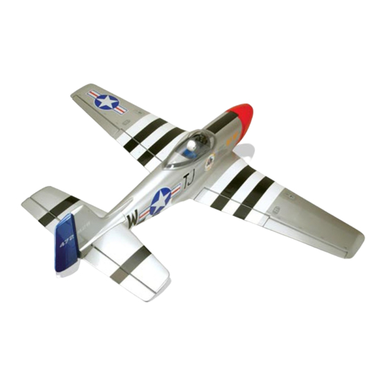 Black Horse Model Mustang P51 Instruction Manual