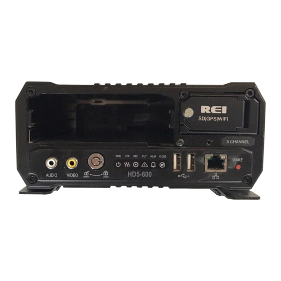 REI HD5-600 User Manual