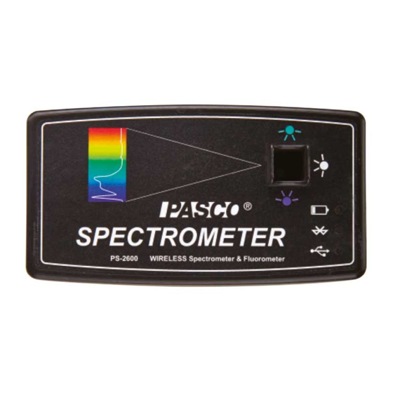 PASCO PS-2600 Reference Manual