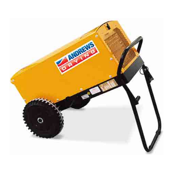 Andrews Dehumidification HD 500 DV Operating Instructions  & Safety Manual