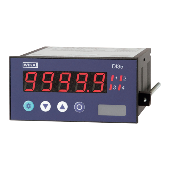 WIKA DI35-D Manuals