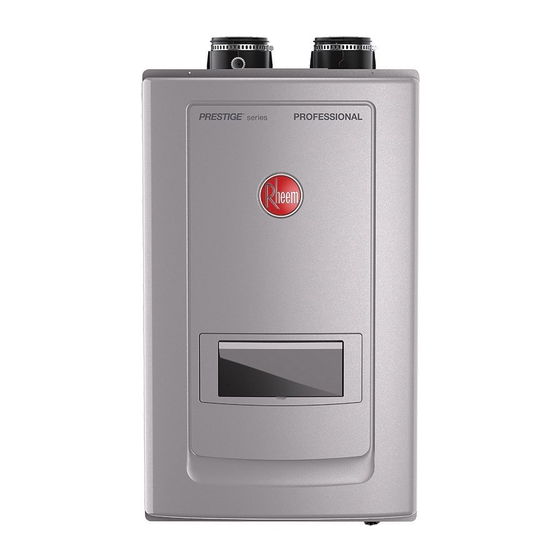 RHEEM RTGH-RH11DV USE AND CARE MANUAL Pdf Download | ManualsLib