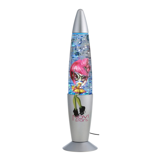 MGA Entertainment NOVI STARS Glitter Lamp Manual