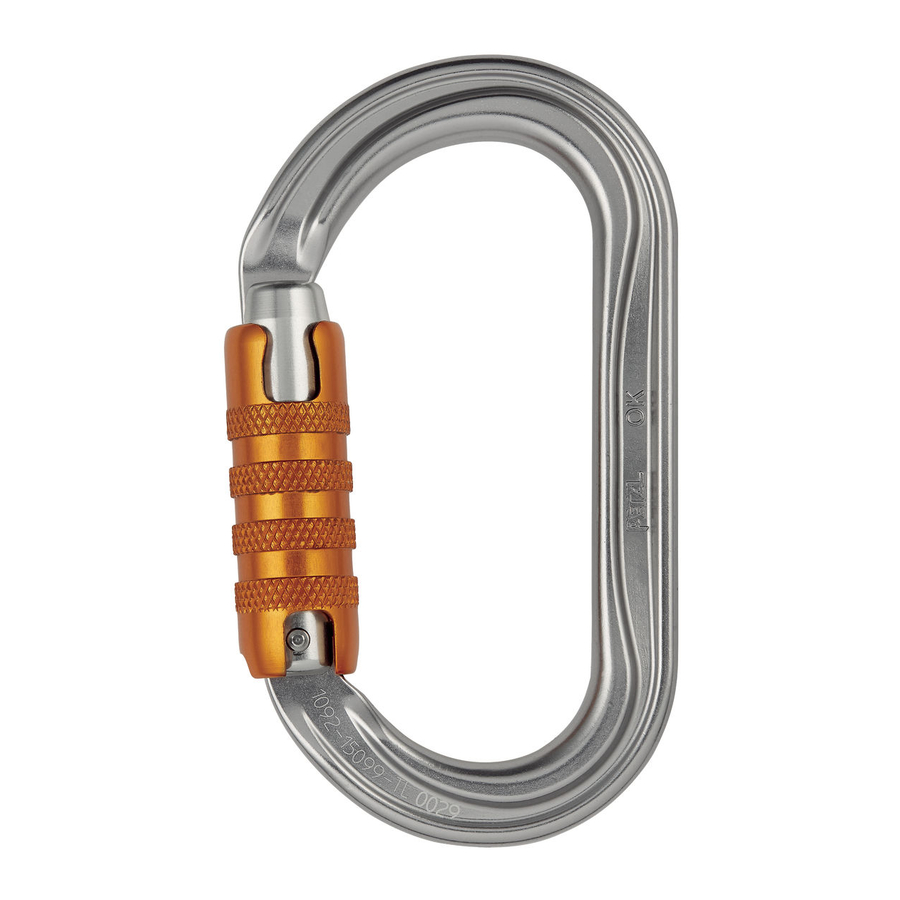 Petzl OK Technical Notice