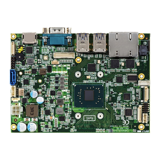 AXIOMTEK CAPA313 Series Quick Installation Manual