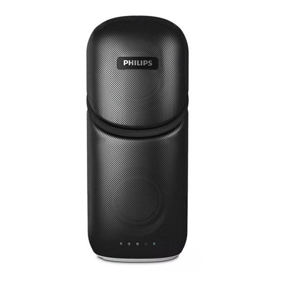 Philips BT114 Portable Bluetooth Speaker Manuals