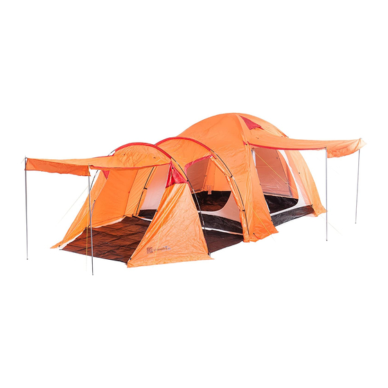 skandika outdoor Oulu 4 Setup Instruction