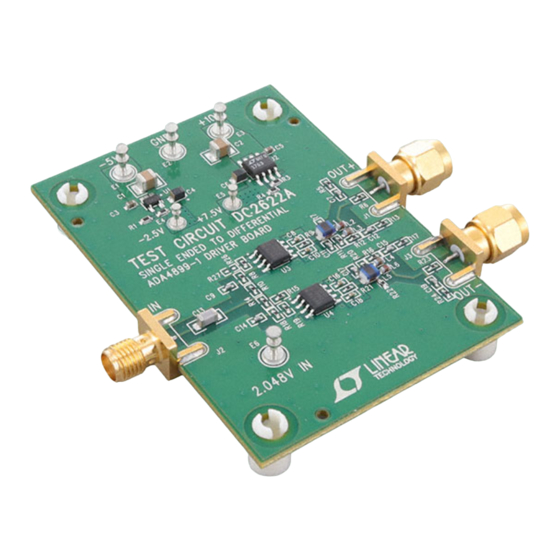 Analog Devices Linear Technology DC2622A Demo Manual