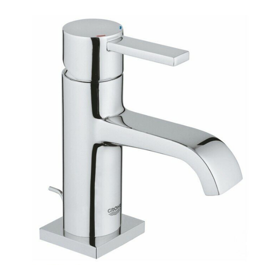 Grohe Allure 32 144 Manual