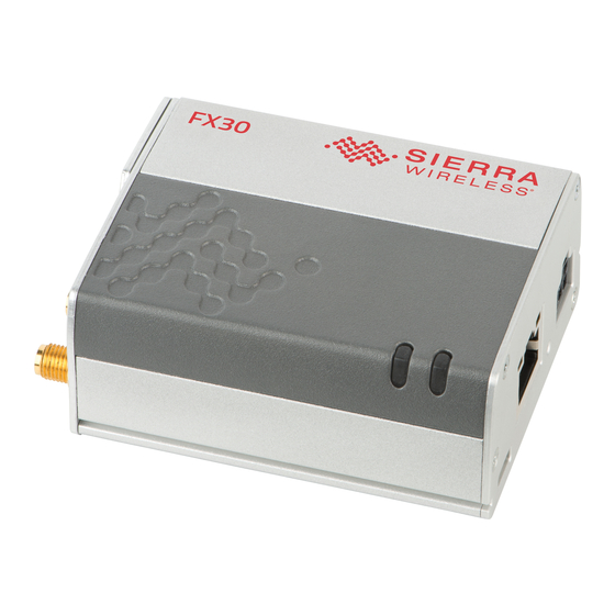 Sierra Wireless Octave FX30S User Manual