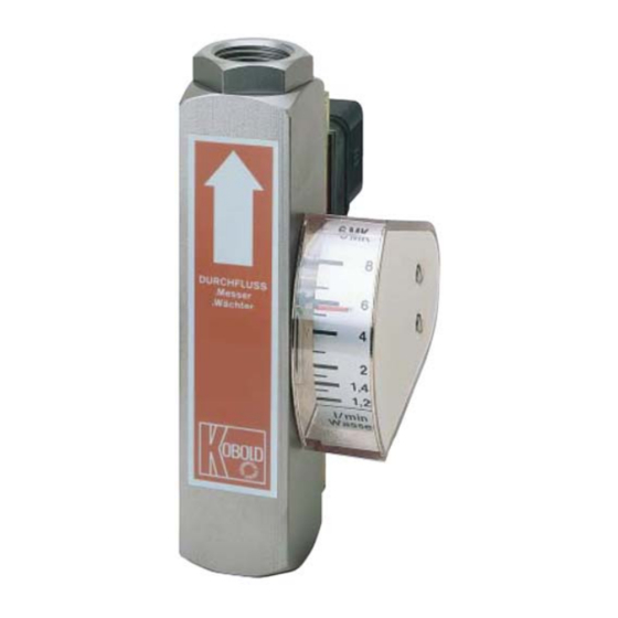 Kobold SMV Flow Meter Manuals