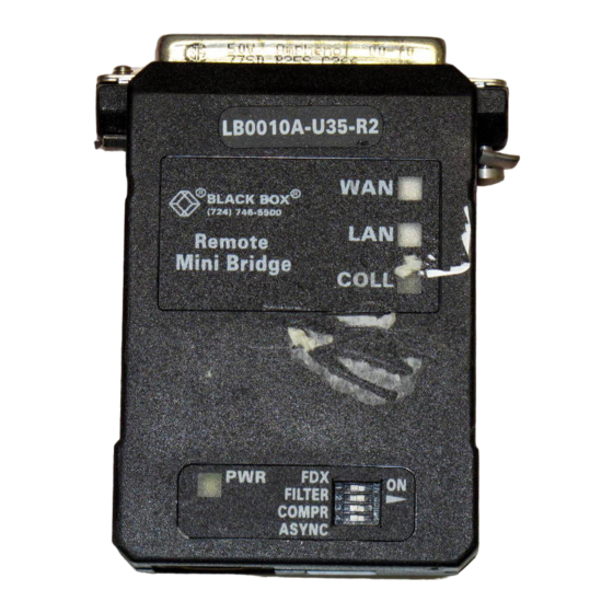 Black Box LB0010A-A24-R2 Manual