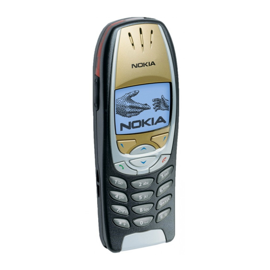 Nokia 6310I - Cell Phone - GSM Manuals