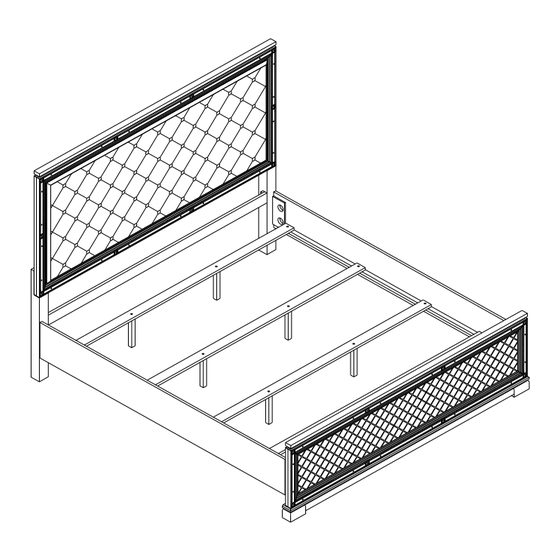 Coaster 223461KE Assembly Instructions Manual