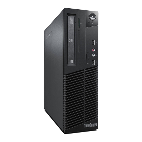 Lenovo ThinkCentre M91p Vodič Za Korisnike