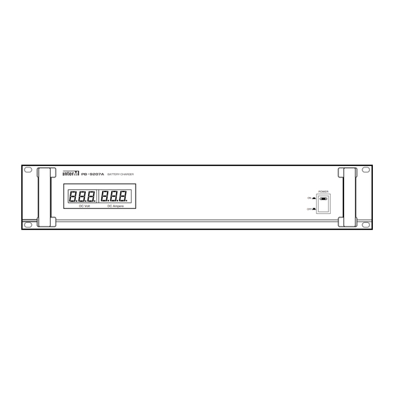 Inter-m PB-9207A Operation Manual