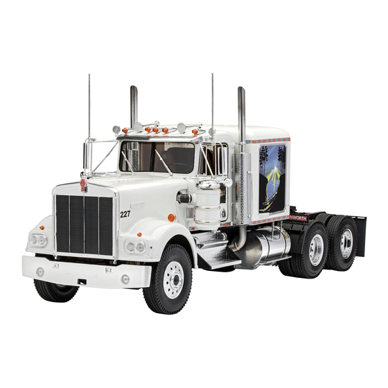 REVELL KENWORTH W-900 ASSEMBLY MANUAL Pdf Download | ManualsLib