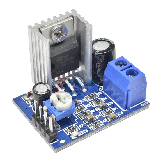 Sure Electronics TDA2030 User Manual