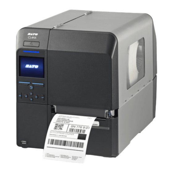 SATO CL4NX Programming Reference Manual