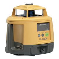 Topcon RL-H3CL Instruction Manual