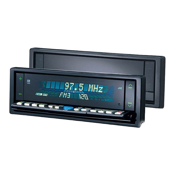 JVC KD-LX30 Instructions Manual