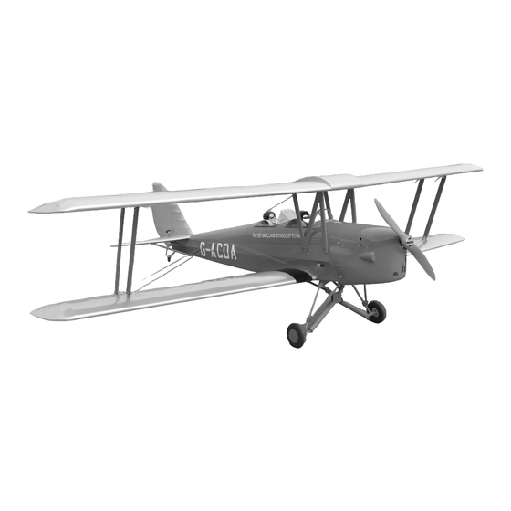 Phoenix Model TIGER MOTH Instruction Manuals