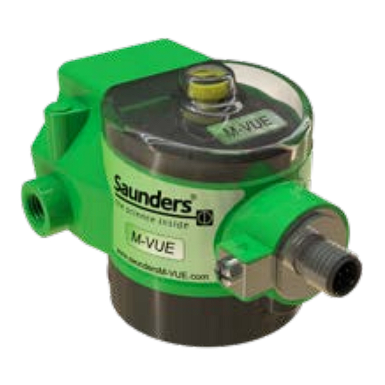Saunders M-VUE Installation, Operation And Maintenance Manual