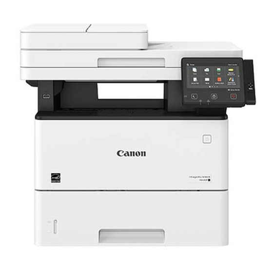 Canon ImageRunner Series Manuals