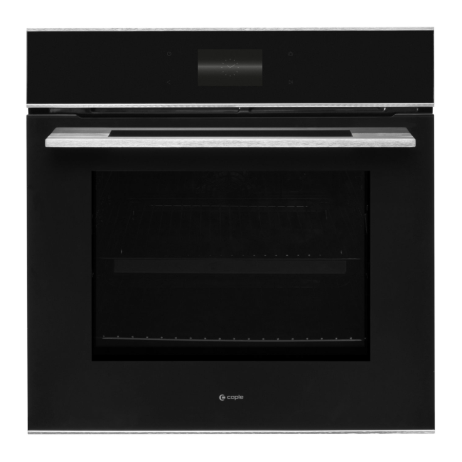 Caple C2600 Instruction Manual