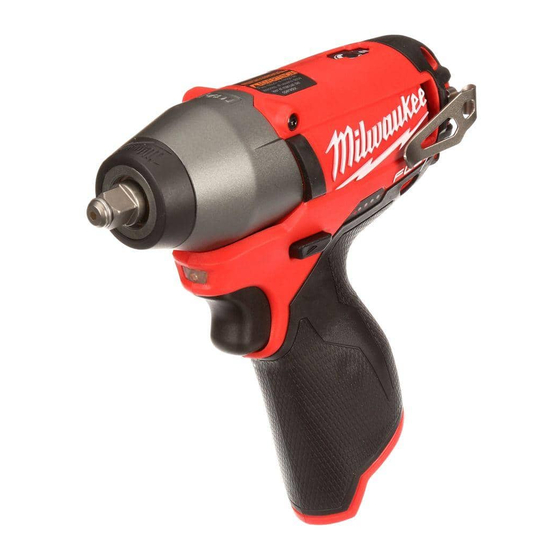 Milwaukee M12 FUEL 2452-20 Operator's Manual