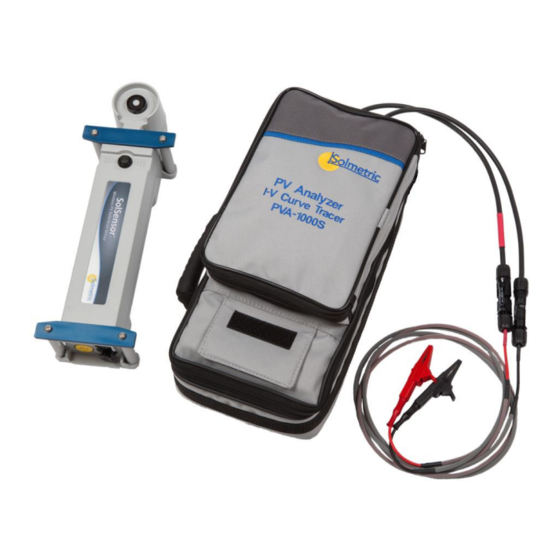Solmetric PVA-1500V2 User Manual