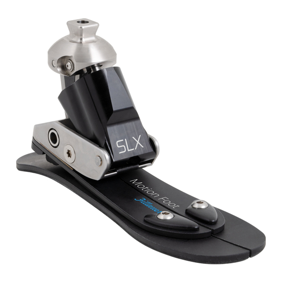 Fillauer Motion Foot SLX Product Manual