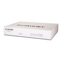 Fortinet Rugged 70F Series Quick Start Manual