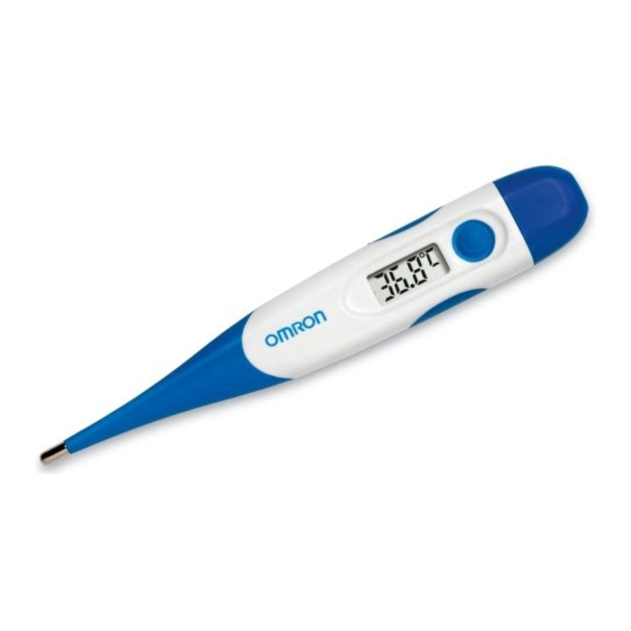 OMRON Flex Temp II - Digital Thermometer Manual