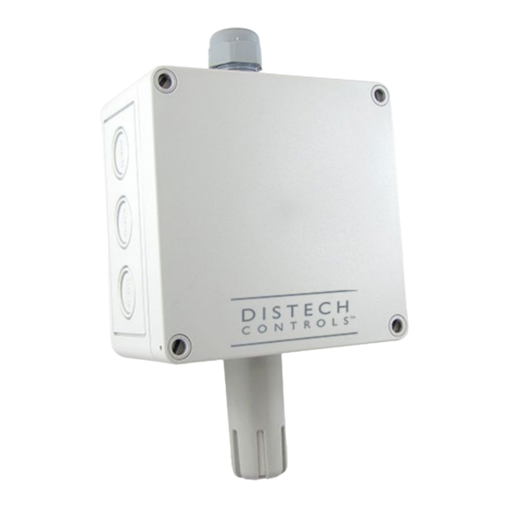 Distech Controls HS-THX Installation Manual