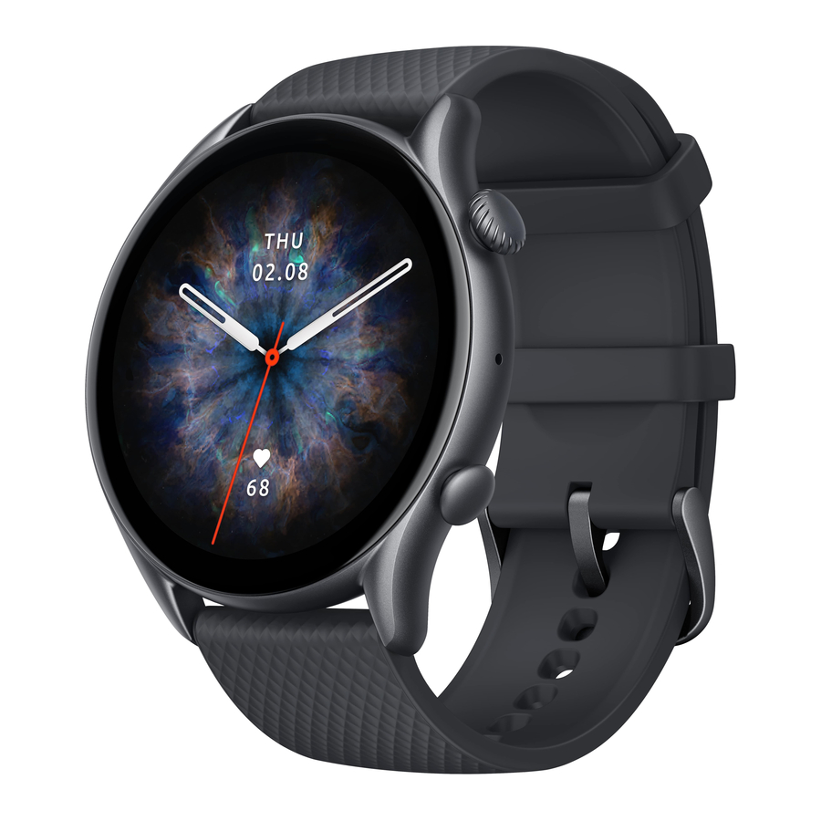 Amazfit GTR 3 Pro Limited Edition - Smartwatch Manual