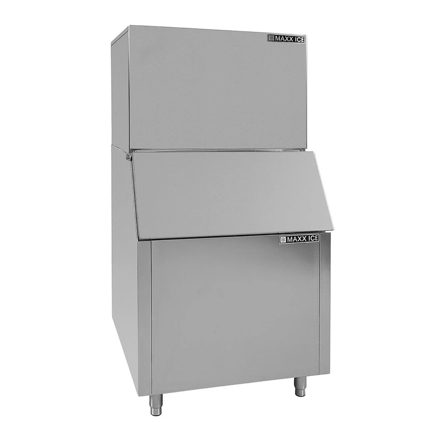 Maxx Ice MIM450 Indoor Machine Manuals
