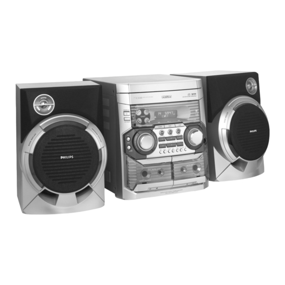 Philips FW-C330 Service Manual