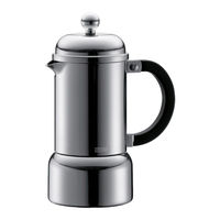Bodum CHAMBORD 10616 Instructions For Use Manual