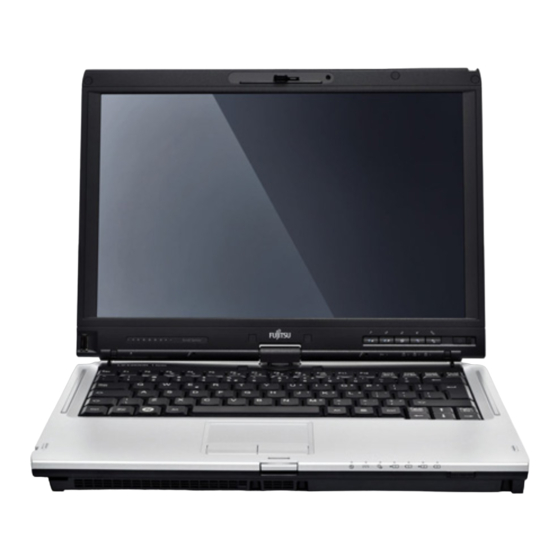 Fujitsu Lifebook T900 User Manual