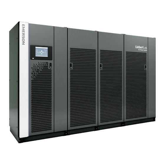 Emerson Liebert eXL Installation Manual