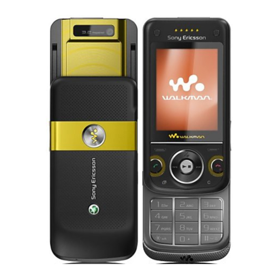 Sony Ericsson W760c Manuals