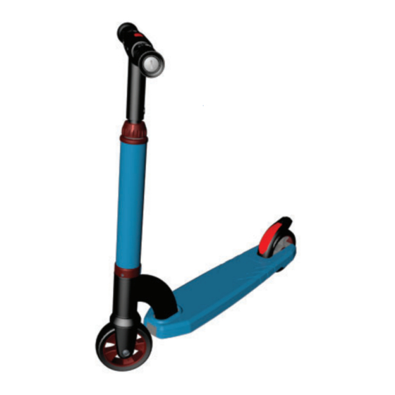 Huffy In-Line LED Scooters Quick Start Manual