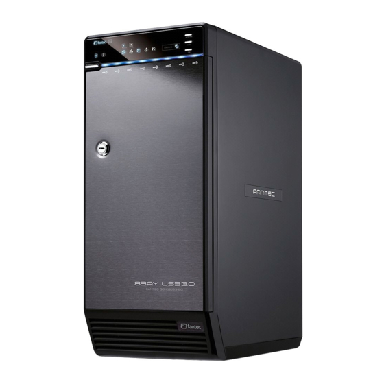 Fantec QB-X8US3-6G Quick Installation Manual