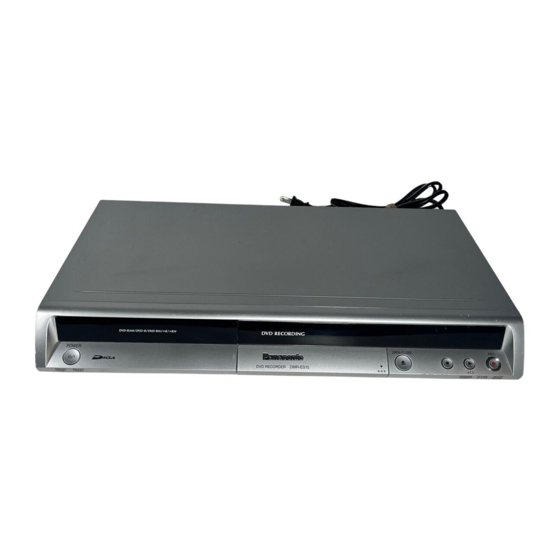 Panasonic DMR-ES15EB Service Manual