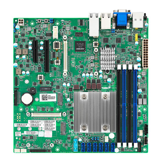 MiTAC TYAN S5539 Manual