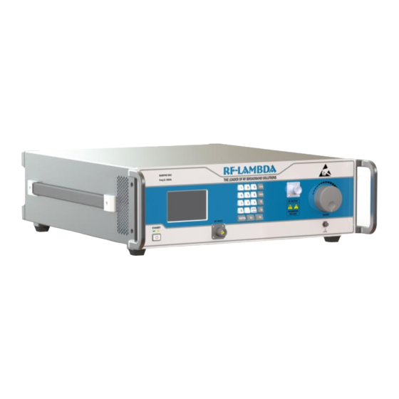 RF-Lambda REMC18G40GC2 Quick Start Manual
