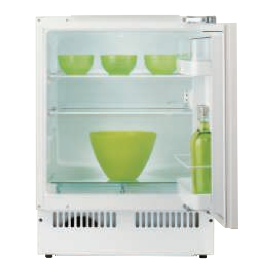 Exquisit UKS140-V-F-080F Manual For Installation, Use And Maintenance